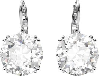 Swarovski Millenia Round Crystal Drop Earrings in Silver at Nordstrom