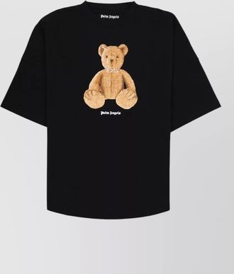 Palm Angels bear print cotton t-shirt