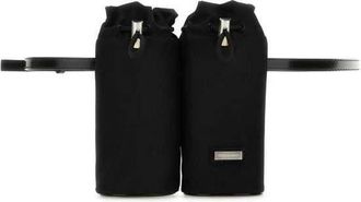 Ferragamo Black Econyla Belt Bag