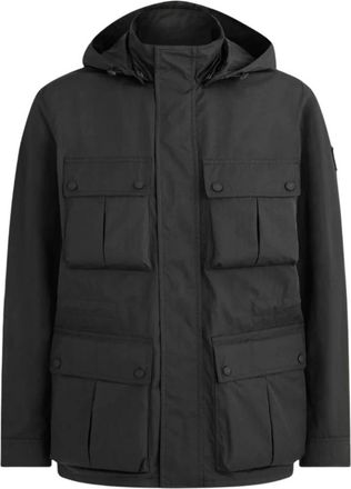 Belstaff Winter Jackets, male, Black, L, Modern Lightweight Black Jacket