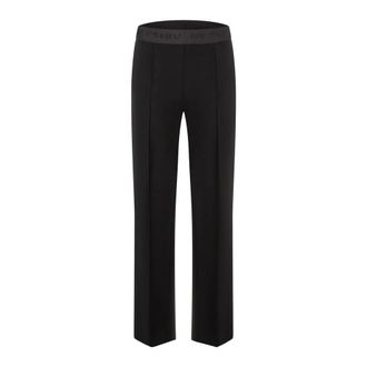 Cambio Broeken, Dames, Zwart, 2XL L32, Wijde broek