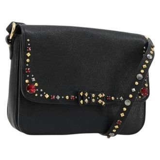 Miu Miu Pre-owned Cross Body Bags, female, Black, Size: ONE SIZE Pre-owned Shoulder Bag