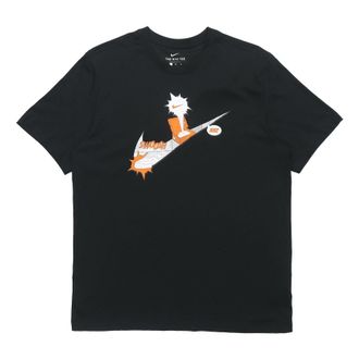 Nike Sportswear Printing Logo Sports Knit Male Black DH0057-010