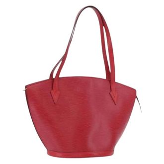 Louis Vuitton Pre-owned Handbags, female, Red, Size: ONE SIZE Pre-owned Saint-Jacques Shoulder Bag