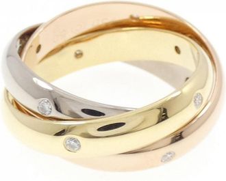 Cartier Yellow Gold (18K) Pink Gold (18K) White Gold (18K) Band Ring (Pre-Owned)