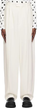 パンツ Marni Relaxed-Fit Trousers With Pleated Front Marni Pants in Green | SVD USA