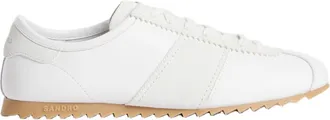 Sandro Leather running trainers in White at Nordstrom, Size 43