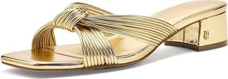 Tommy Hilfiger Philie Womens Dress Sandals Gold : 5.5 M, Synthetic