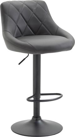 Clp Taburete De Bar Lazio Gris Negro
