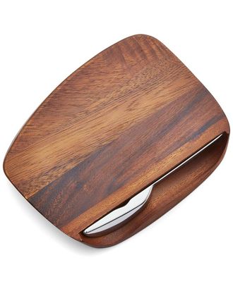 Nambé Blend Bar Board With Knife