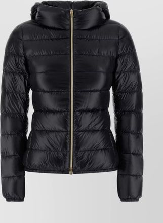 Herno hooded padded quilted down jacket