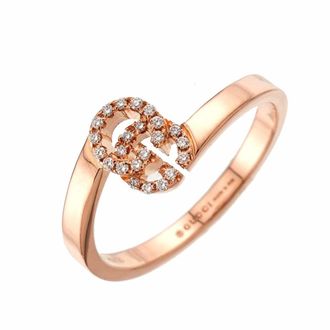 Gucci Gold Pink Gold (18K) Band Ring (Pre-Owned)