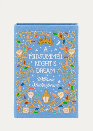 Olympia Le-Tan A Midsummer Nights Dream Book Clutch Bag