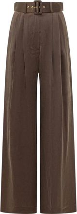 Zimmermann Donna, Pantaloni, Marrone, XS, new