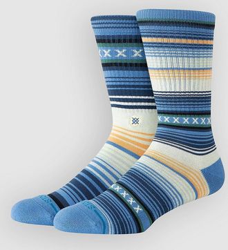 Stance Curren St Crew Calcetines azul