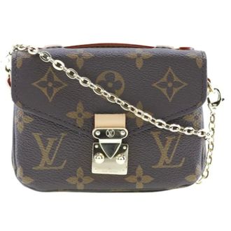 Louis Vuitton Pre-owned Tela shoulder-bags - - Pre-owned - Donna - Marrone - ONE SIZE