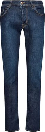 Jacob Cohen Kleding Jeans - Heren - Slim Fit Jeans - Blauw - W36 - Denim - Jeans