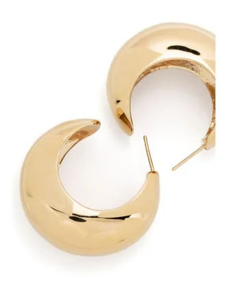 Isabel Marant Womens Gold Brass Earrings