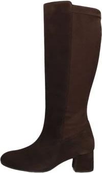 Gabor 8063.03 Overknee laarzen - Dames - Schoenen - Bruin - Maat: 38 1/2 EU Zijde