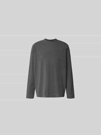 For&eacute;t Relaxed Fit Longsleeve aus Baumwolle in Black, Gr&ouml;&szlig;e XL