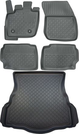 OEM Juego De Alfombrillas Para Coche Y Maletero Para Ford Mondeo V Liftback Desde Enero De 2015