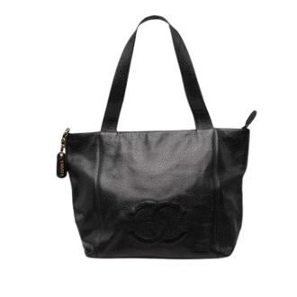Chanel Bolso Tote Vintage Pre-owned - Pre-owned - Mujer - Negro - ONE SIZE