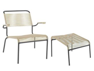 Schubiger M&ouml;bel Lounger + Hocker S&auml;ntis