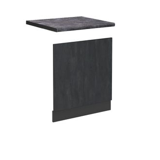 Vicco Panel Frontal R-line, Hormig&oacute;n Negro, 60 Cm Et Antracita Vicco