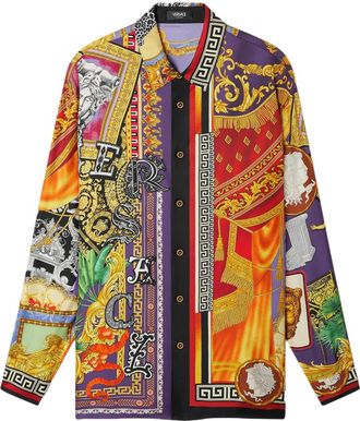 Versace Overhemd - Paars