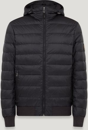 Belstaff Control Jacket Mens Down Filled Nylon Black Size 2XL