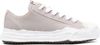 Miharayasuhiro Sneakers, male, Gray, Size: 7 US Gray Canvas Low Top Sneaker
