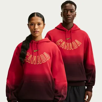 Nike Mens Canada x NOCTA CS Hoodie in Red | IM3232-687