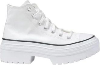 Converse Sneakers, female, White, 7 UK, Thick Sole Fabric Trainers