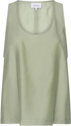 Dante6 Corin Tank Top - Dames - Tops - Groen - Maat: M Poliester
