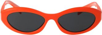 Prada Sunglasses, female, Orange, Size: 55 MM Stylish Sunglasses with 0PR 26Zs