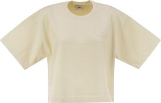 Autry Crewneck Cropped T-shirt