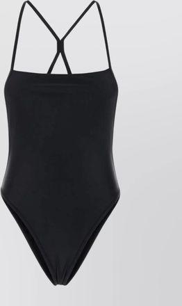 Marine Serre logo swimsuit