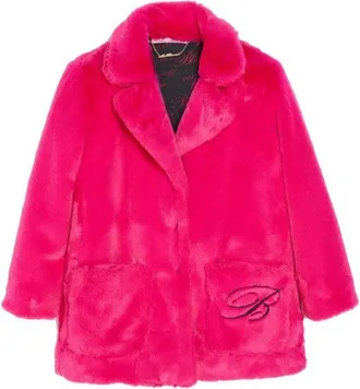 Blumarine Lightweight Synthetic Polyester Raincoat - Pink