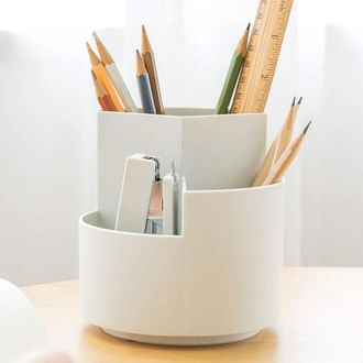 OEM Organizador De Escritorio Multifuncional, Con Rotaci&oacute;n Suave, Adecuado Para Material Escolar Y De Oficina, Dise&ntilde;o Giratorio De 360 Grados, Robusto Y D