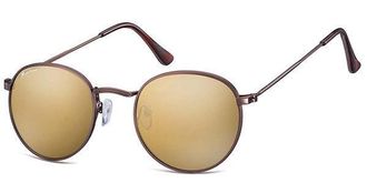 Montana Eyewear MS92 MS92D Mens Sunglasses Brown Size 49