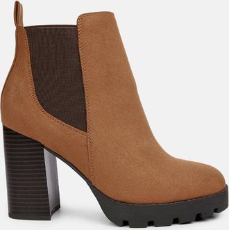 London Rag sonia block heeled boots