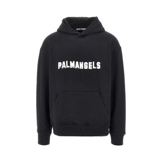 Palm Angels Palm Hills print hoodie Man XL