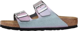 Birkenstock Iridescent Paarse Sandalen - Dames - Sandalen - Veelkleurig - 36 EU - Schoenen