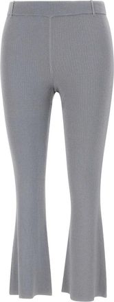 A. Roege Hove Trine Flare Capri - Dames - Wijde Broeken - Grijs - XS - Polyester - Broeken