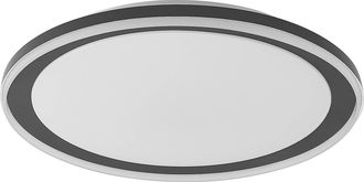 Lindby L&aacute;mpara De Techo Led verdan En Negro Metal - Lindby