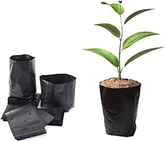 OEM 500 Vasetti Di Plastica Per La Propagazione Delle Piante - 8 Cm X 8 Cm - Leggeri E Riutilizzabili