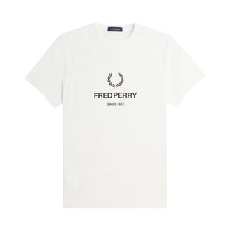 Fred Perry Uomo, Top, Bianco, L, new