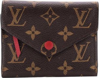Louis Vuitton Brown Monogram Canvas Victorine Wallet (Authentic Pre-Loved)