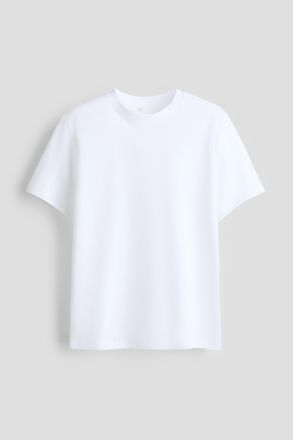 H&M Cooling T-Shirt in Regular Fit - Weiss