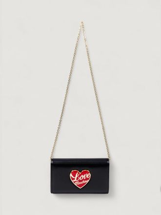 Love Moschino Borsa a tracolla in pelle sintetica con logo Love Moschino